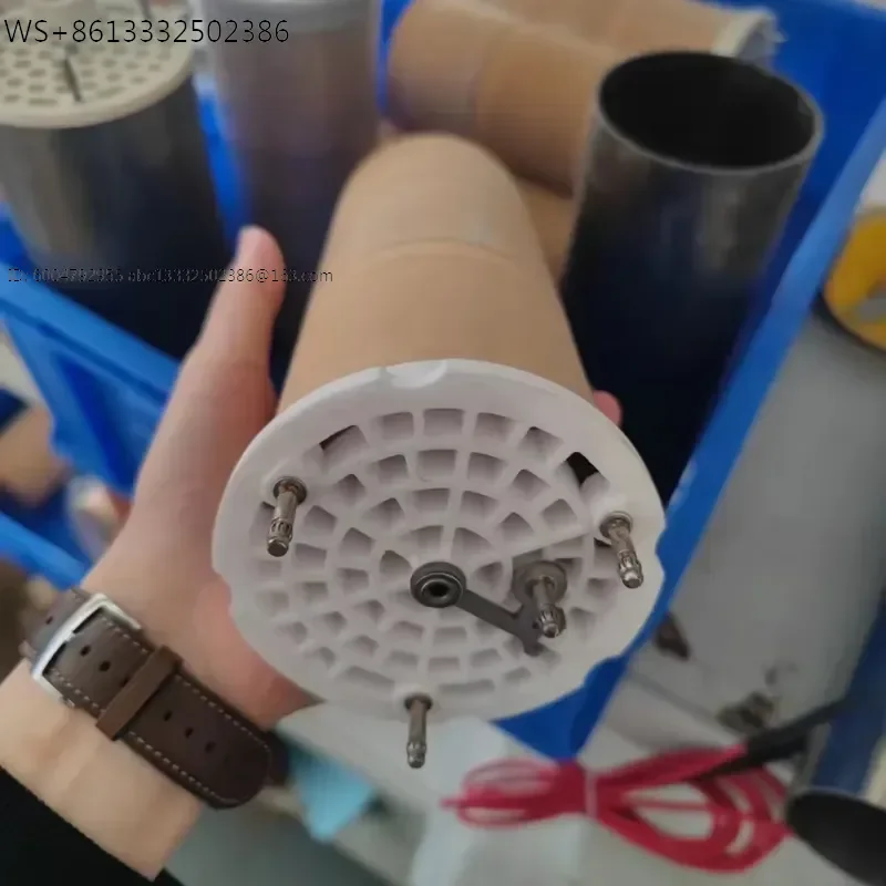 High power ceramic heating core 3 * 400V 18KW hot air heater plug type heating tube