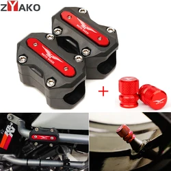 Bloque de ajuste de parachoques de motocicleta, protección de motor para Moto Guzzi V85TT V100 V9 Roamer Bobber V85 TT V7, barra de choque de piedra