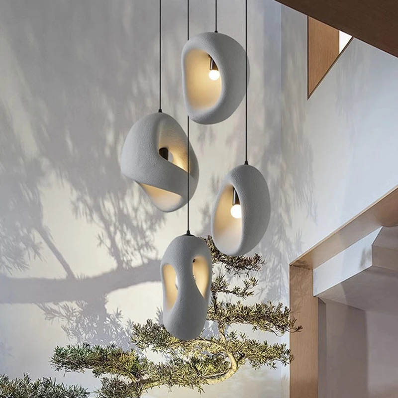 Modern home decor led lights pendant light lamps forstaircase Chandeliers for living room hanging light indoor lighting