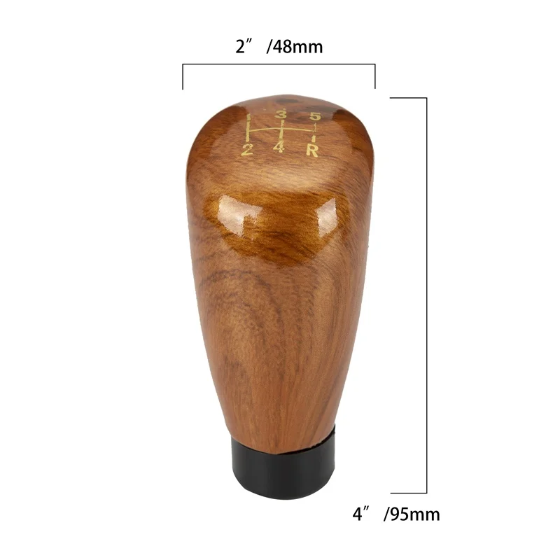 5 Speed Universal Car Gear Shift Knob Stick Lever Manual Gearbox Handle Carbon Fiber Cover Case Accessories Auto ручка кпп