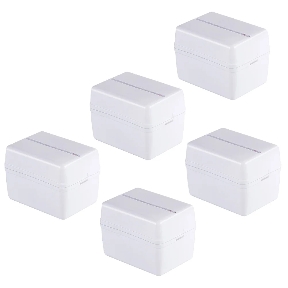 5Sets Pulling Cake Box Lightweight Cake Decoration Supplies Birthday Party Surprise Props Surprise Birthday Props