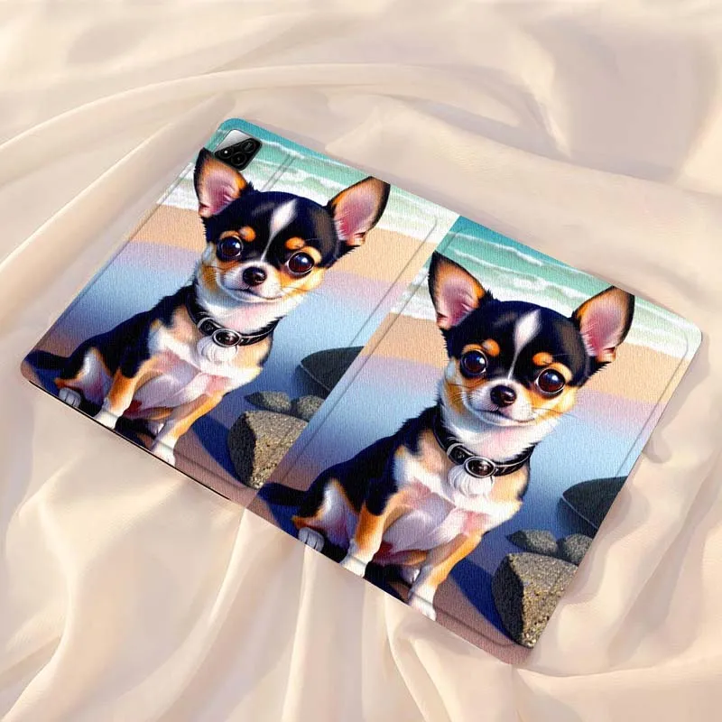 

Cartoon Two Dogs Rain For Xiaomi Redmi Mi Pad 4 5 6 7 8 K SE Mini Pro Plus Max 10.1 11.2 inch Tablet Case