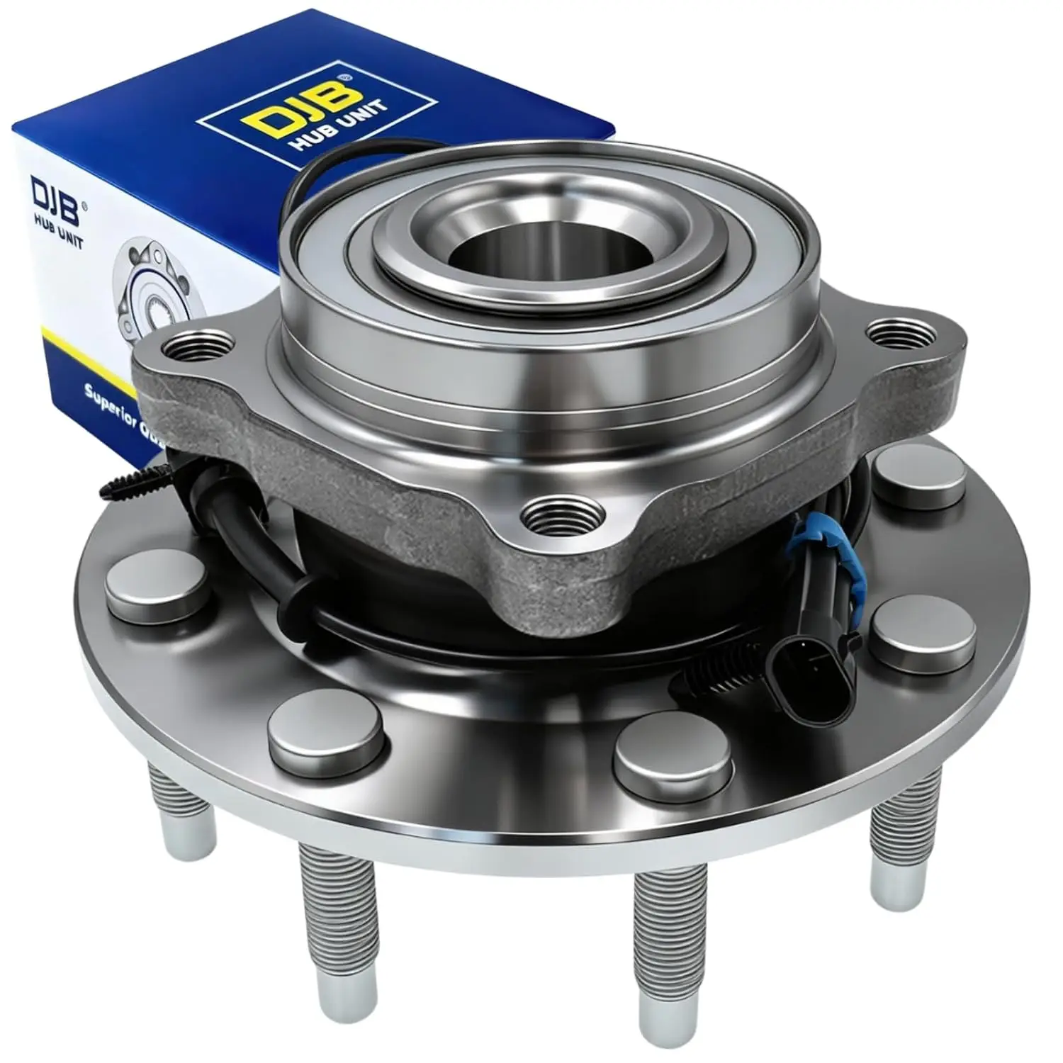 Front Wheel Hub Bearing Assembly, Replacement for 2007-2009 2500/3500/2500HD Pickups, 3500/2500HD Trucks, XL 2500 SUVs, and 2008-2009 8-Lug SUVs with ABS