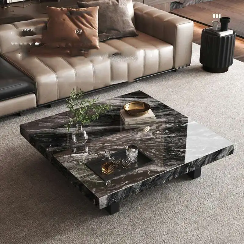 Minimalist Rectangle Luxury Coffee Table Design Modern Unique Coffee Table Living Room Vintage Muebles Para El Hogar Furniture