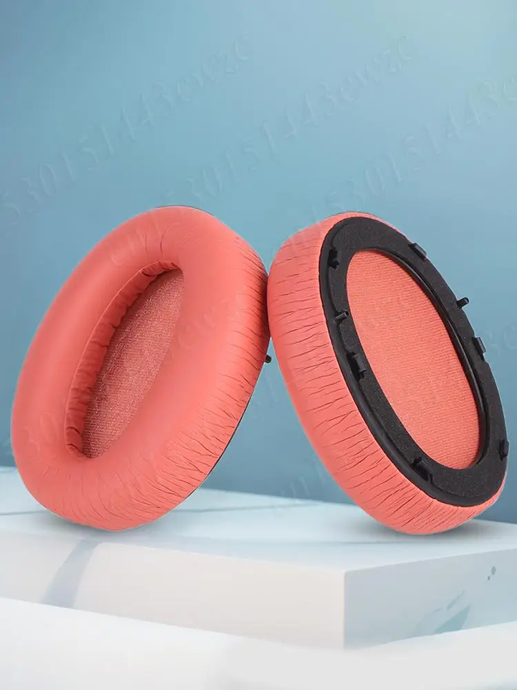1 Pair Replacement Ear Pads Cushions Memory Foam Ear Cushion Protein Leather Headphone Earpads for Edifier W820NB Headphones
