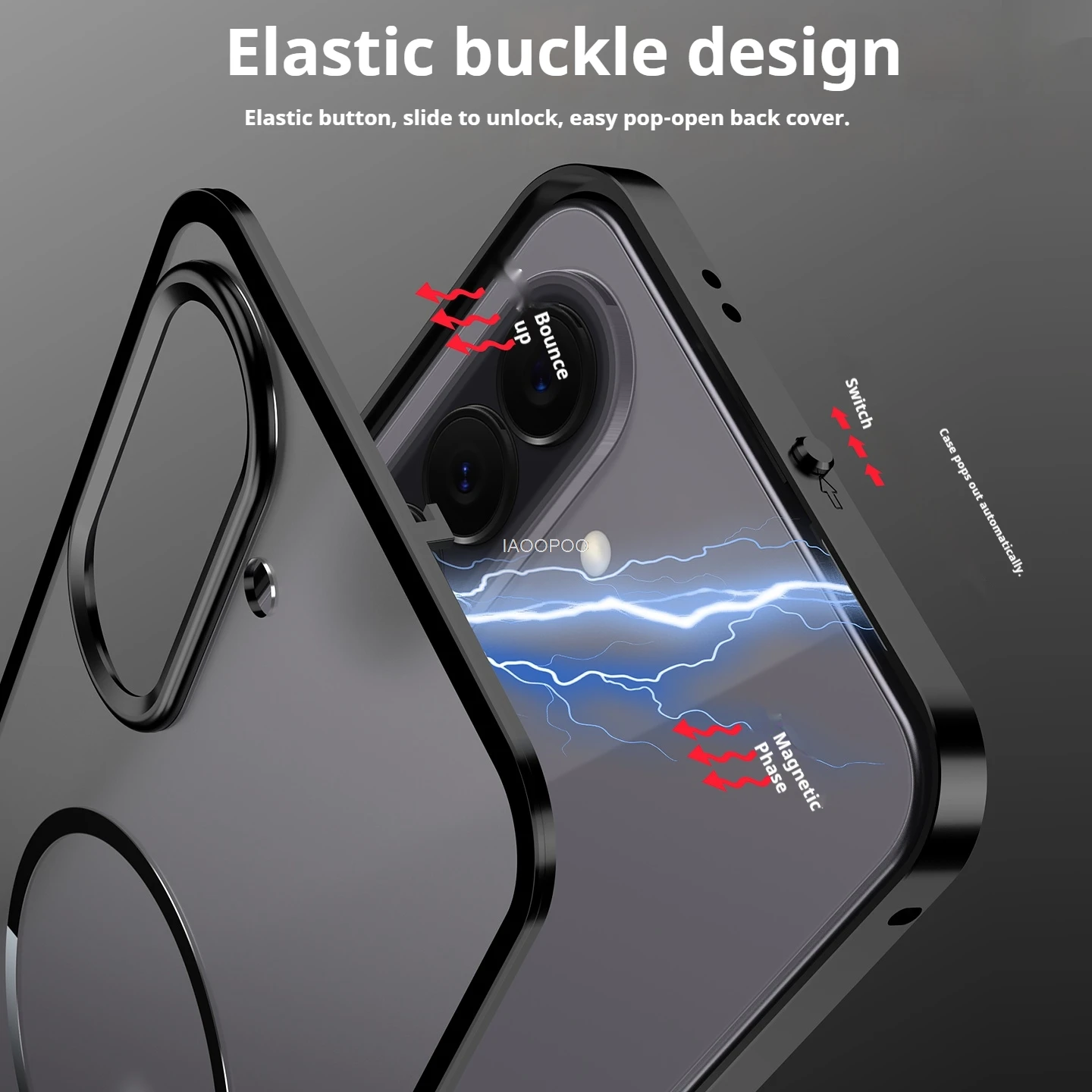 Für Samsung Galaxy A57 A37 S23 S24 S24+ S25 S25+ S26 S26+ Ultra Handyhülle Metallrahmen für MagSafe Schnalle Aluminiumlegierung Hülle – Detail 9
