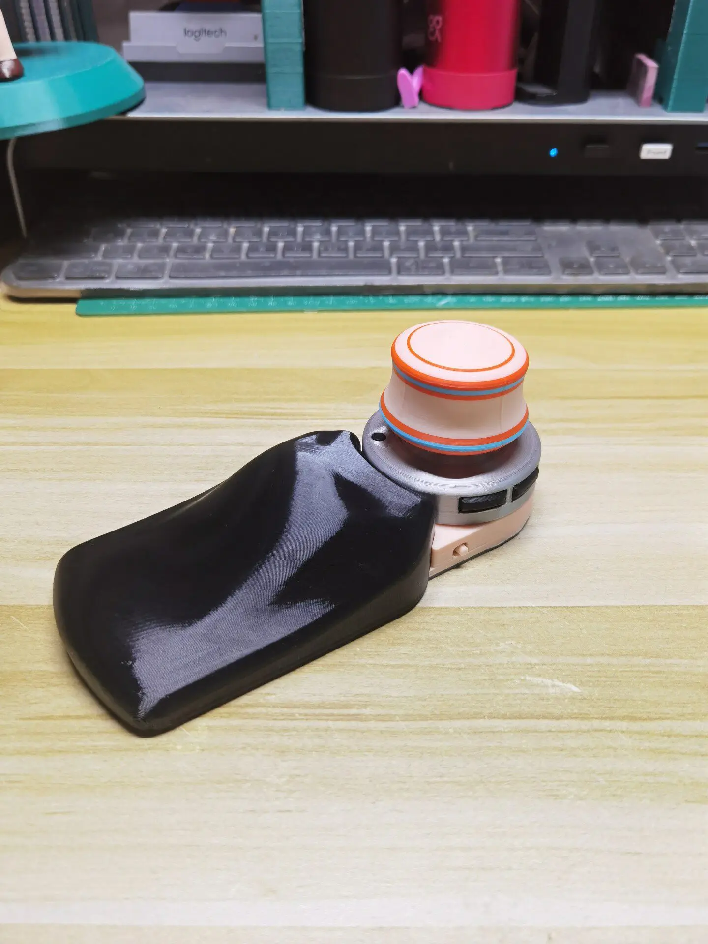 SpaceKat Mini II Wireless 3D Mouse | Ergonomic Bluetooth CAD Controller for 3Dconnexion | 8 Customizable Keys Game Mouse