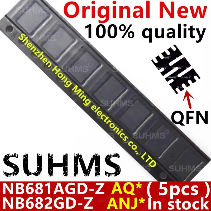 (5 шт.) 100% Новинка NB681AGD-Z NB681AGD NB681A AQPG AQ * NB682GD-Z NB682GD NB682 ANJG ANJ * QFN-13
