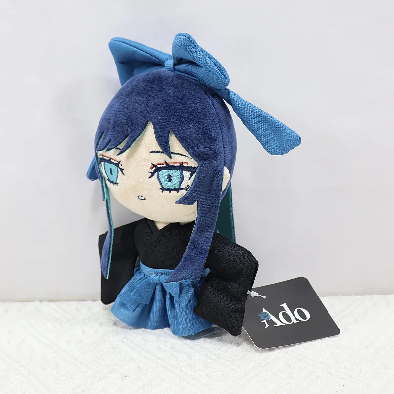 Japan Anime Q Version Yamato Nadeshiko Cartoon Ado Hibana Kimono Plush Doll Girl Kawaii Bedroom Pillow Ornament Birthday Gift