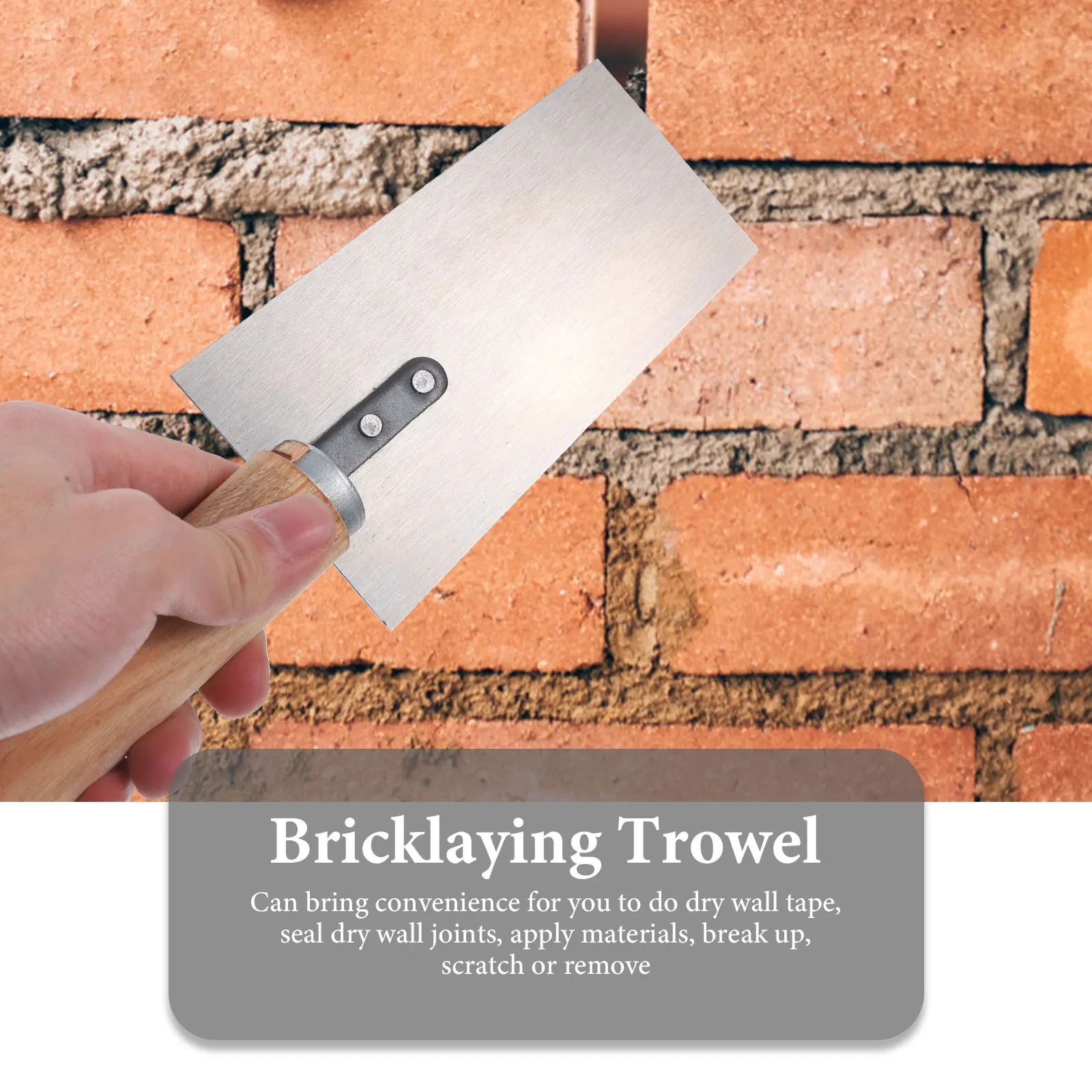 

4Pcs High-Performance Putty Trowel Set Stainless Steel Spatula Construction Tool Margin Trowel Plastering Knife