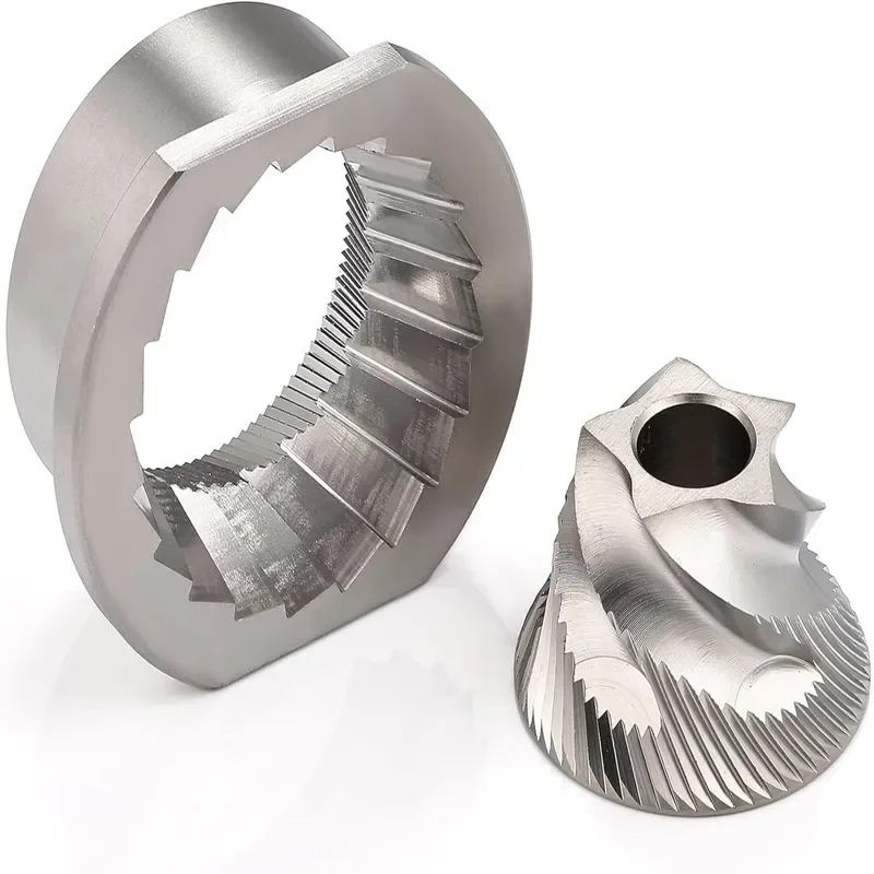 Suitable for Jura Automatic Espresso Machine Replacement Stainless Steel Tapered Abrasive Insert Set 48mm