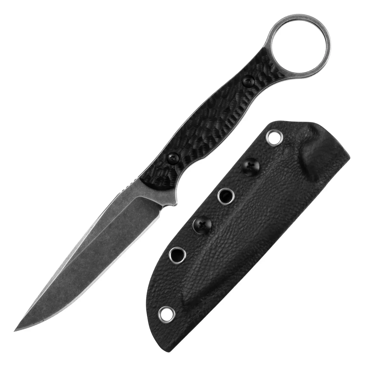 

G10 Handle 5CR15 Steel Fixed Blade Knife Outdoor Camping Hunting Survival Tactical Knife Military knifes Hand Tool With Scabbard