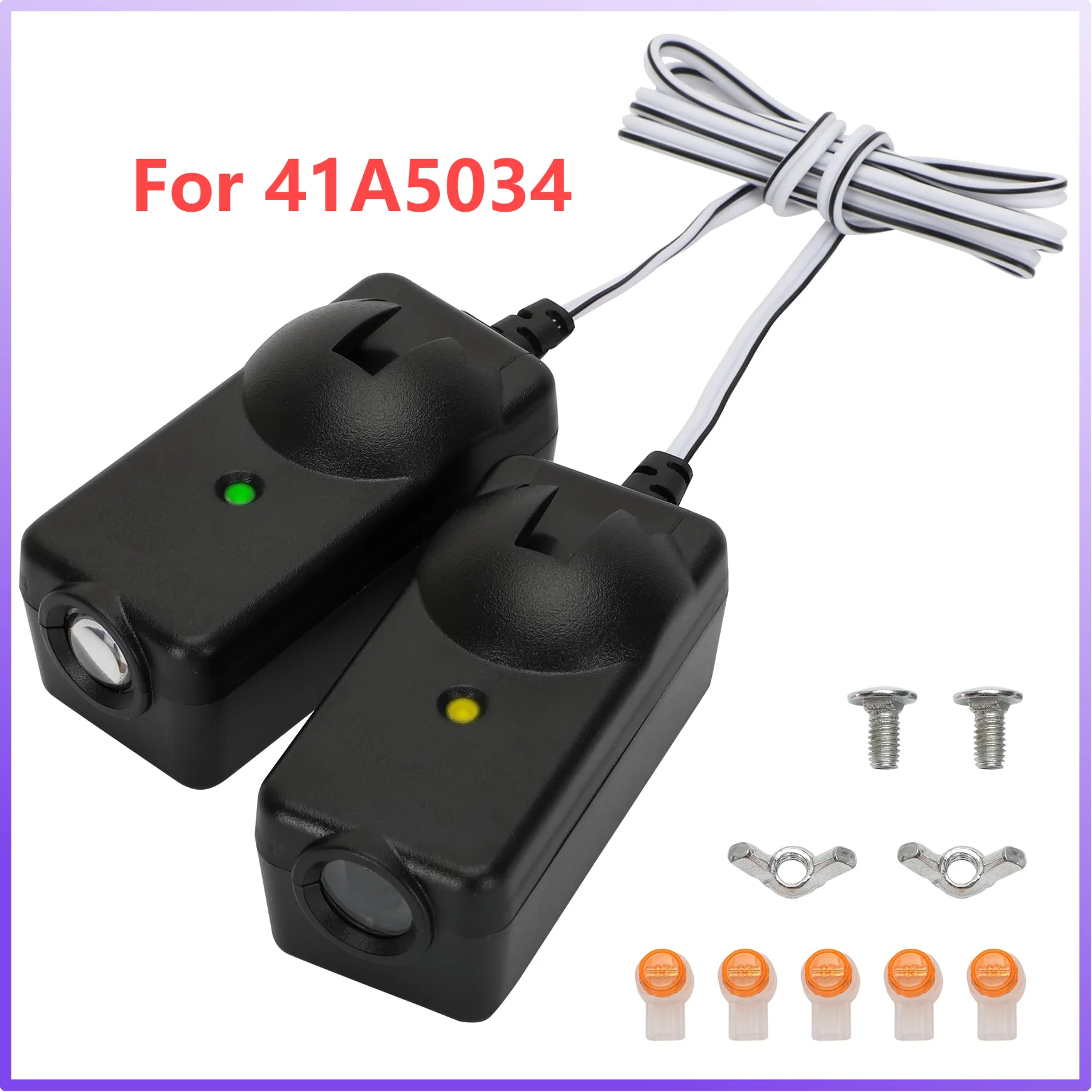 

Safety Sensor Bracket Kit for Liftmaster 41A5034 Garage Door Opener Sensor Safety Sensor Beam