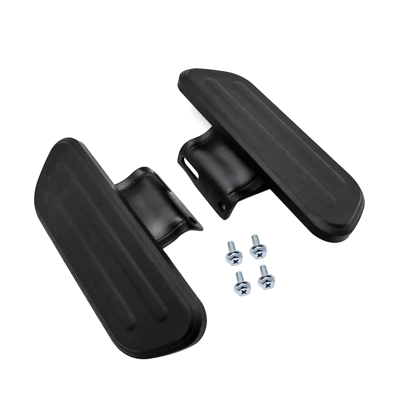 2 قطعة مساند القدم أوتاد القدم نونسليب استبدال جزء دواسات الدراجة الكهربائية الأمامية #2