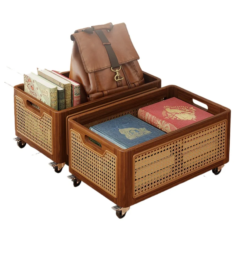 

Book storage box, removable schoolbag shelf, book packing box, book sorting under the table