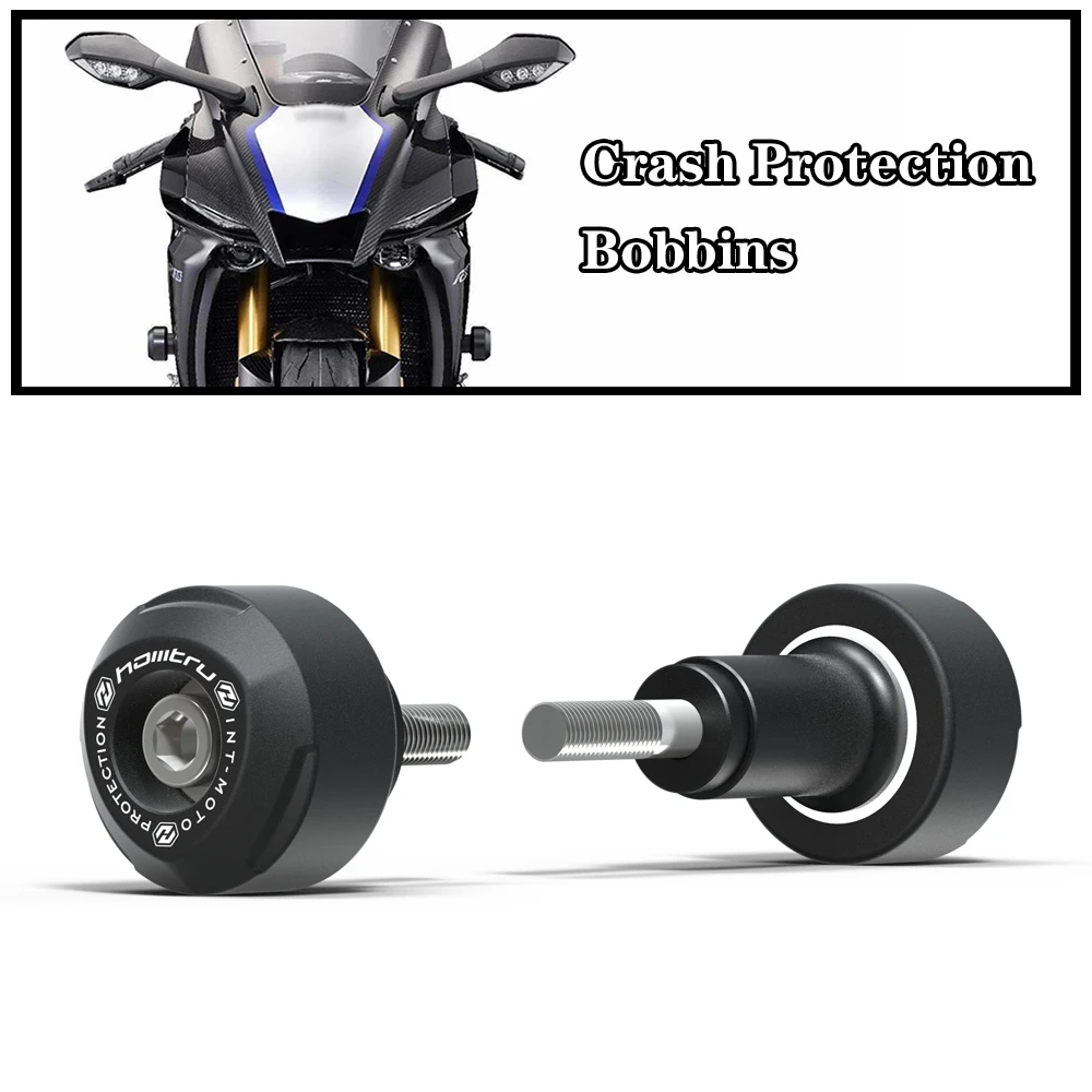 

For Yamaha YZF R1 R1M 2015-2023 2024 2025 Motorcycle Falling Protection Frame Slider Fairing Guard Crash Pad Protector