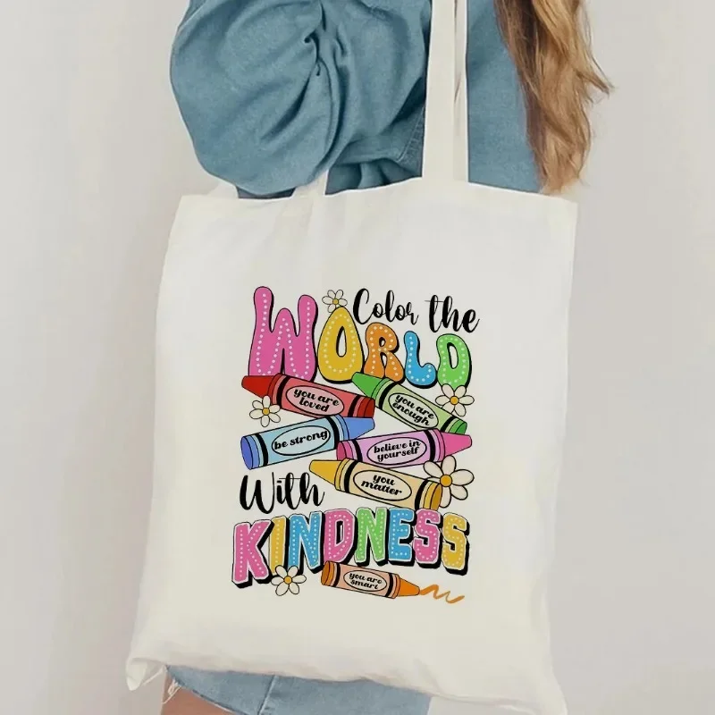 

Be The Reason Someone Smiles Today Motivational Tote Bags Positive Quotes Tote Bag Flowers Canvas Bag Positive Inspirational Bag