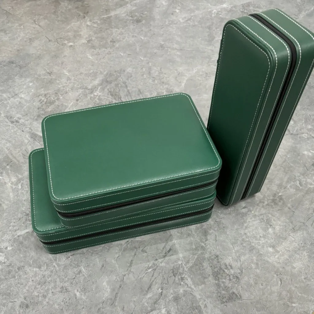 Watch Box Zipper Zipper Watch Case Watch Display Case Grey For Home Decoration Travel Shop Display