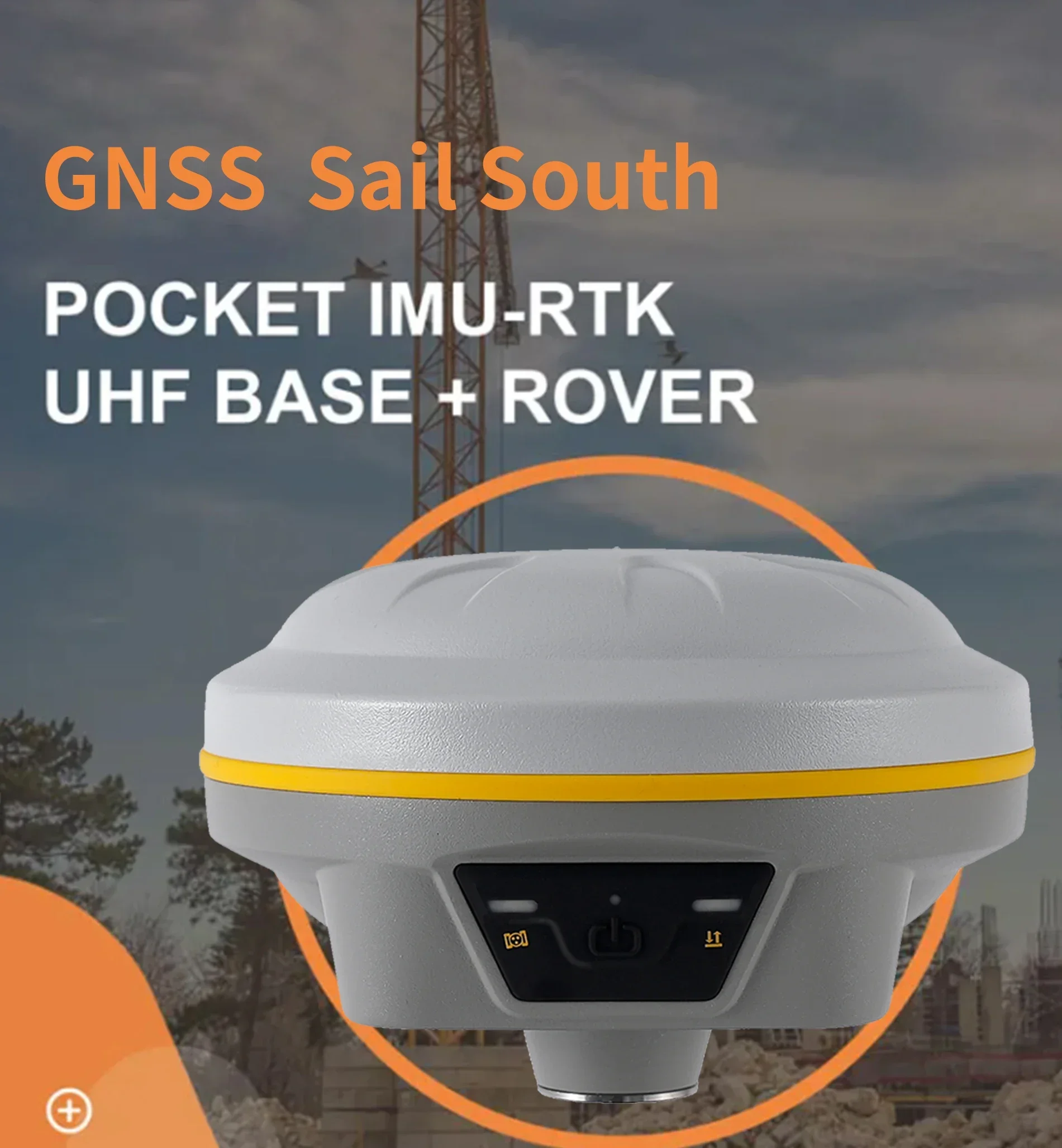 2023 Novo receptor GPS barato Rtk G3 Gnss instrumento de medição de levantamento Rtk