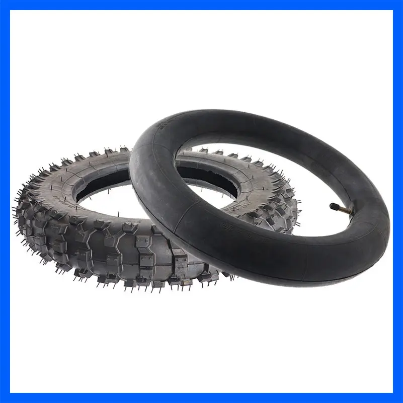 3.00-10 Rear Wheel Tire Inner Outer Tyre 10 inch deep teeth Dirt Pit Bike Off Road Motorcycle Use Guang Li CRF50 Apollo