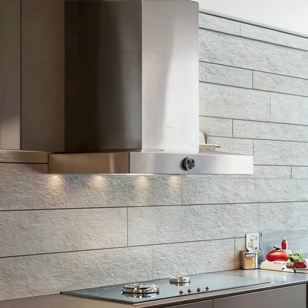 

OEM Electric 24inch Wide Stainless Steel Low Noise Household Wall-mounted Range Hood with Light Aluminum Filter Energy Efficient