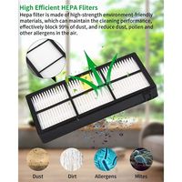 ABBR Replacement Parts Compatible for iRobot Roomba Series 800 900, Brush Accessories for 866 871 880 890 960 966 971 976