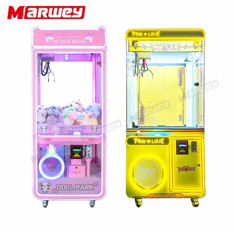 

Hot Selling Commercial Indoor Play Area Equipment Multiple Styles Claw Machine Gift Prize Doll Arcade Crane Catching Machine