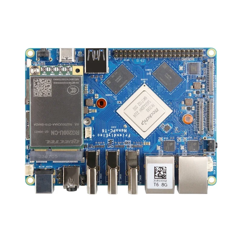 Модуль NanoPi T6 Mini PCIE 5G RG200U-CN без привода