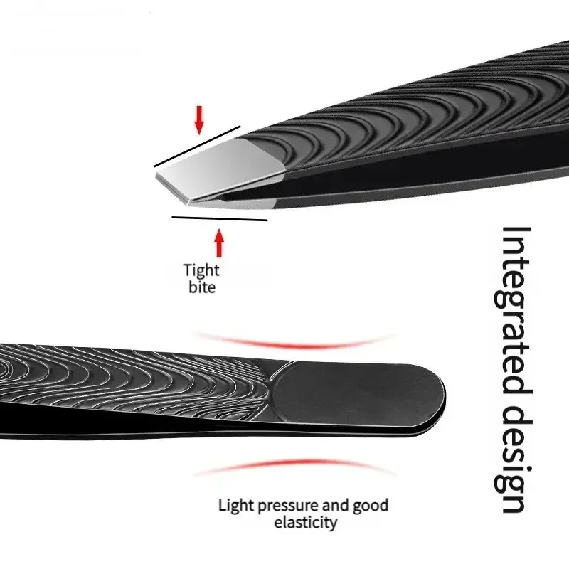 1PPezzo Professionale Sopracciglia Pinzette Trimmer Barba Ciglia Sopracciglia Depilazione Per Il Viso Strumento di Trucco Uomo O Donne