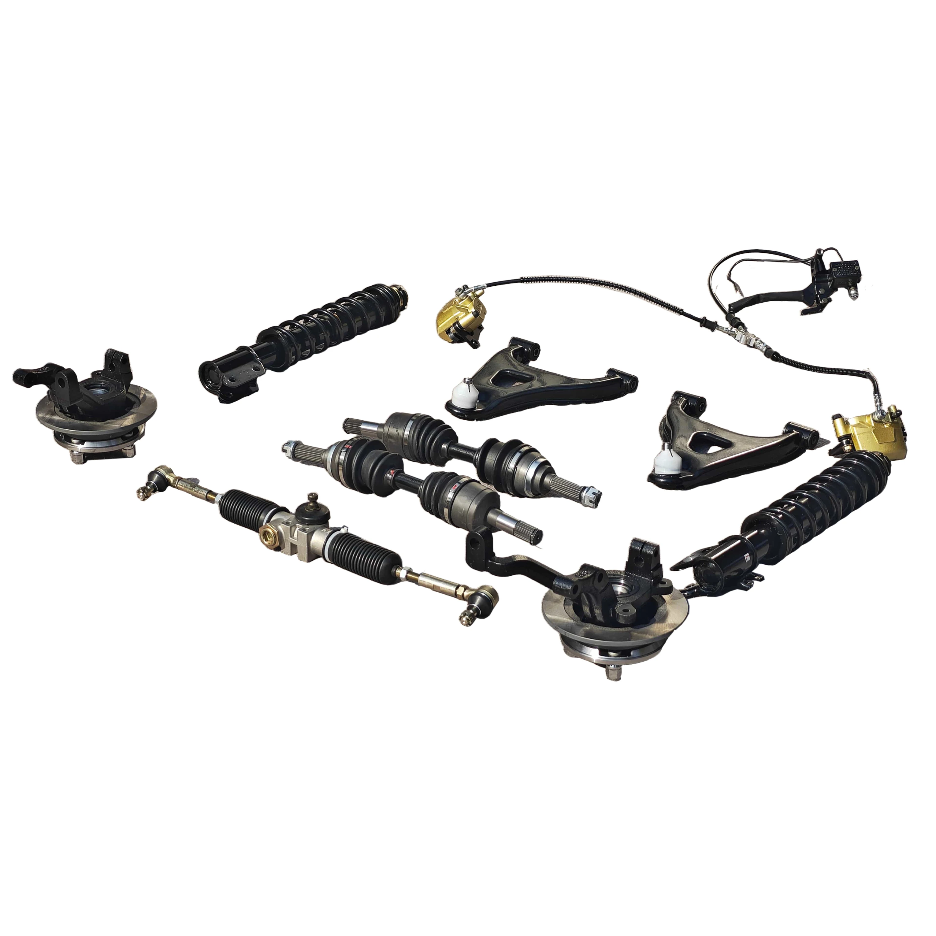 China OEM Front Rear Axle Assembly Independent Suspension for Tricycle Dune Buggy Kart Farm Vehicle Motorcycle Body Systems