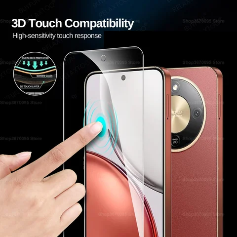 4 шт. закаленное стекло для Honor X9D 2025 6,79 "MTN-AN00 HonorX70 X 9D HonorX9D 5G Защитная пленка для экрана 2025 Стекло для телефона