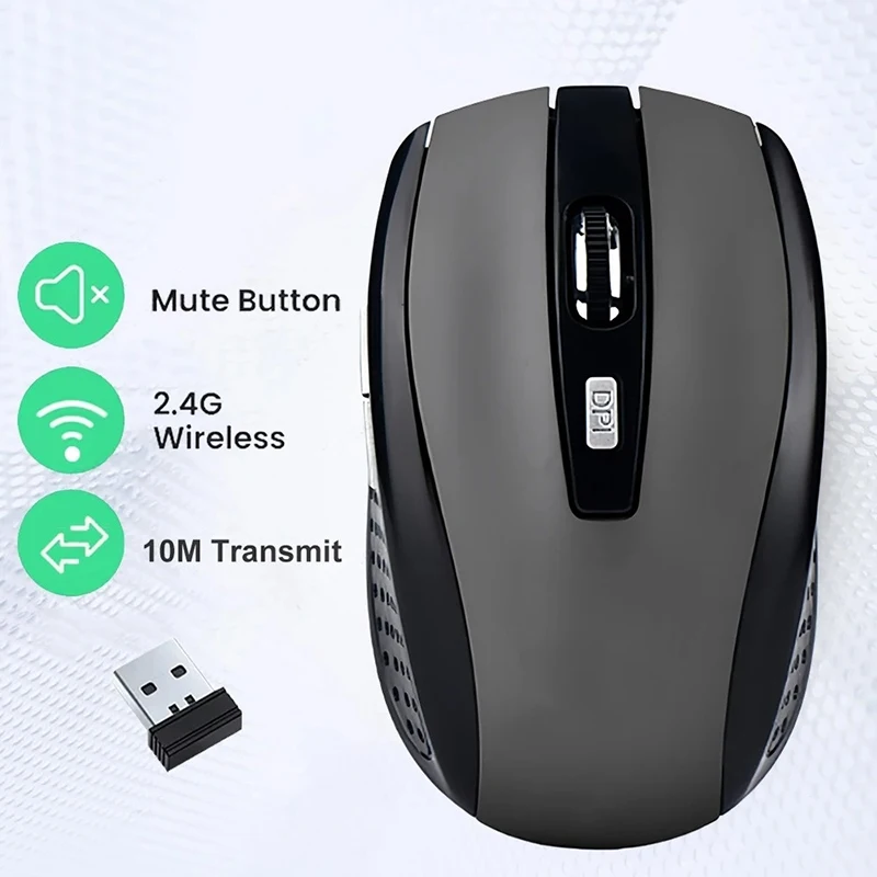 Wireless Mouse 2.4G…