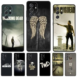 The Walking Dead phone case For Samsung Galaxy S24 S25 S23 S22 Ultra Note 10 20 Plus S20 S21 FE Cover