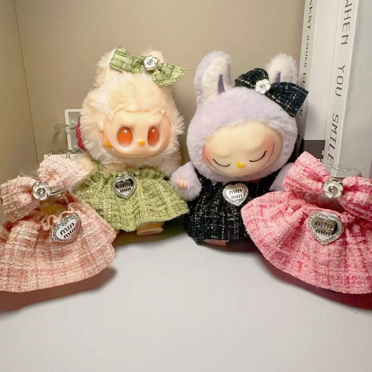 

For 17cm Labubu Plush Doll Skirt- Adorable Skirt Set for DIY Clothes Accessories Gift 534 Sold