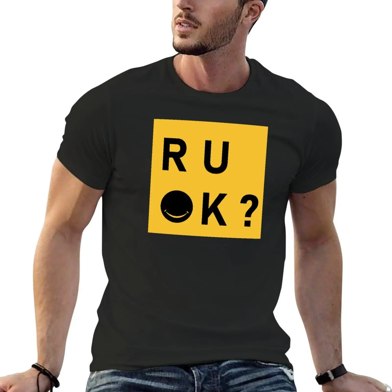 

R u ok  day, for are you ok T-Shirt plus size tops quick-drying sublime tshirts for men