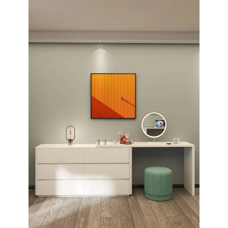 Bedroom Office Learning Solid Wood, Design Multifunctional Cabinet Receiving Desk