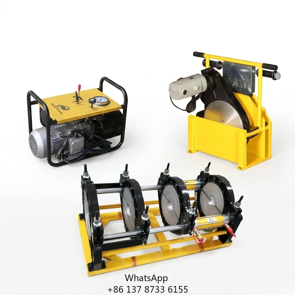 CE Certification 250-500mm WD500HA Hydraulic Butt Fusion Welding Machine Automatic 9.5kw Pipe Welding Machine Fitting PE,PP,PPR