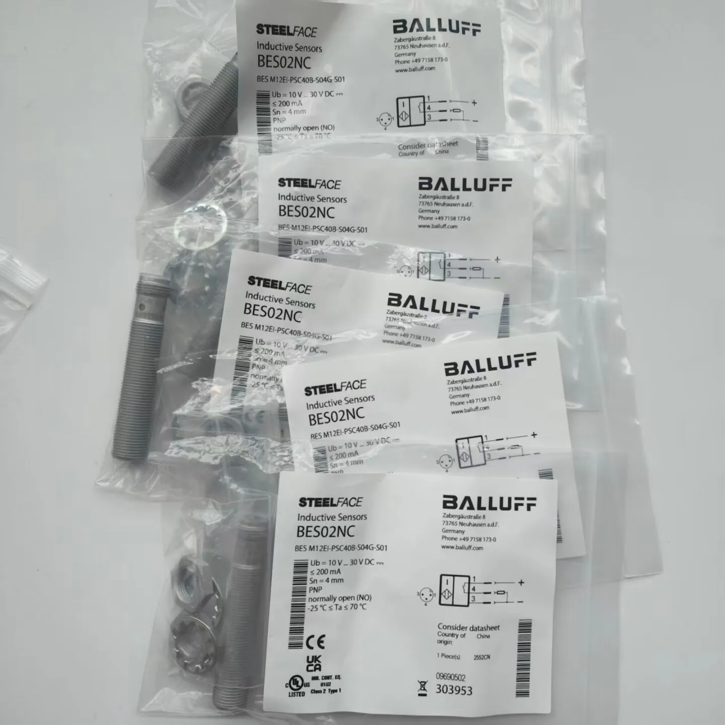 Barlow Weldable Proximity Switch Sensor BES M12EI-PSC40B-S04G-S01 in stock - BES02NC