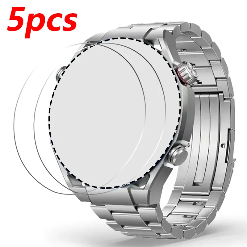 Huawei Watch用スクリーンプロテクター,強化ガラス,HD,傷防止,保護フィルム,アクセサリー,5個