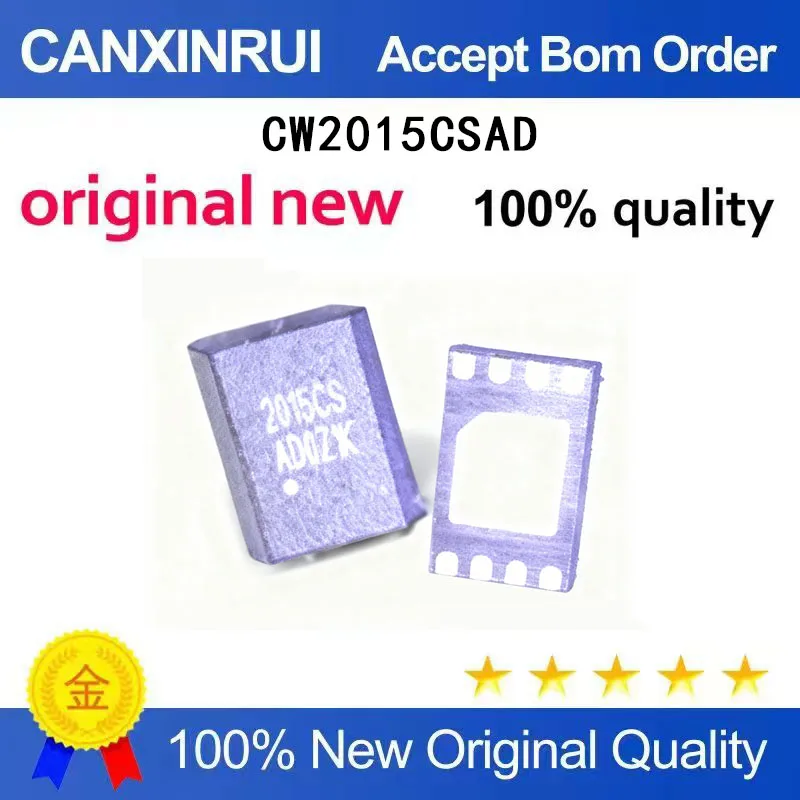 

(5-100 Pieces) CW2015CSAD silk screen printing 2015CS CW2015 TDFN8 battery metering IC chip
