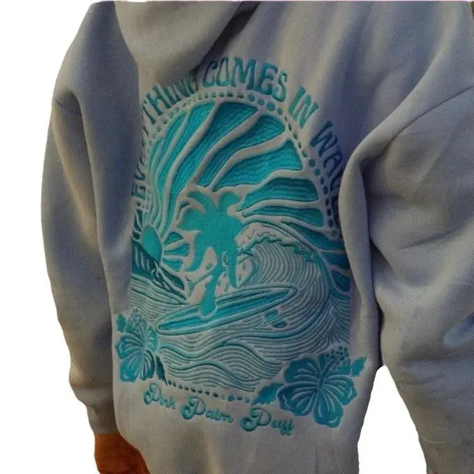 سويت شيرت نسائي طويل بغطاء للرأس من مادة البوليستر متوسطة الطول ملابس غير رسمية للشارع