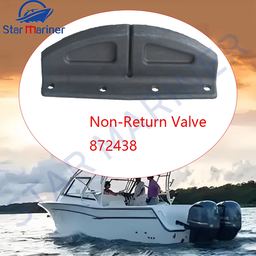 

Non-Return Valve Replace Volvo Penta 872438 Compatible Models DP-C1 DP-D1 DP-S DP-E SP-E Boat Engine Replacement Parts