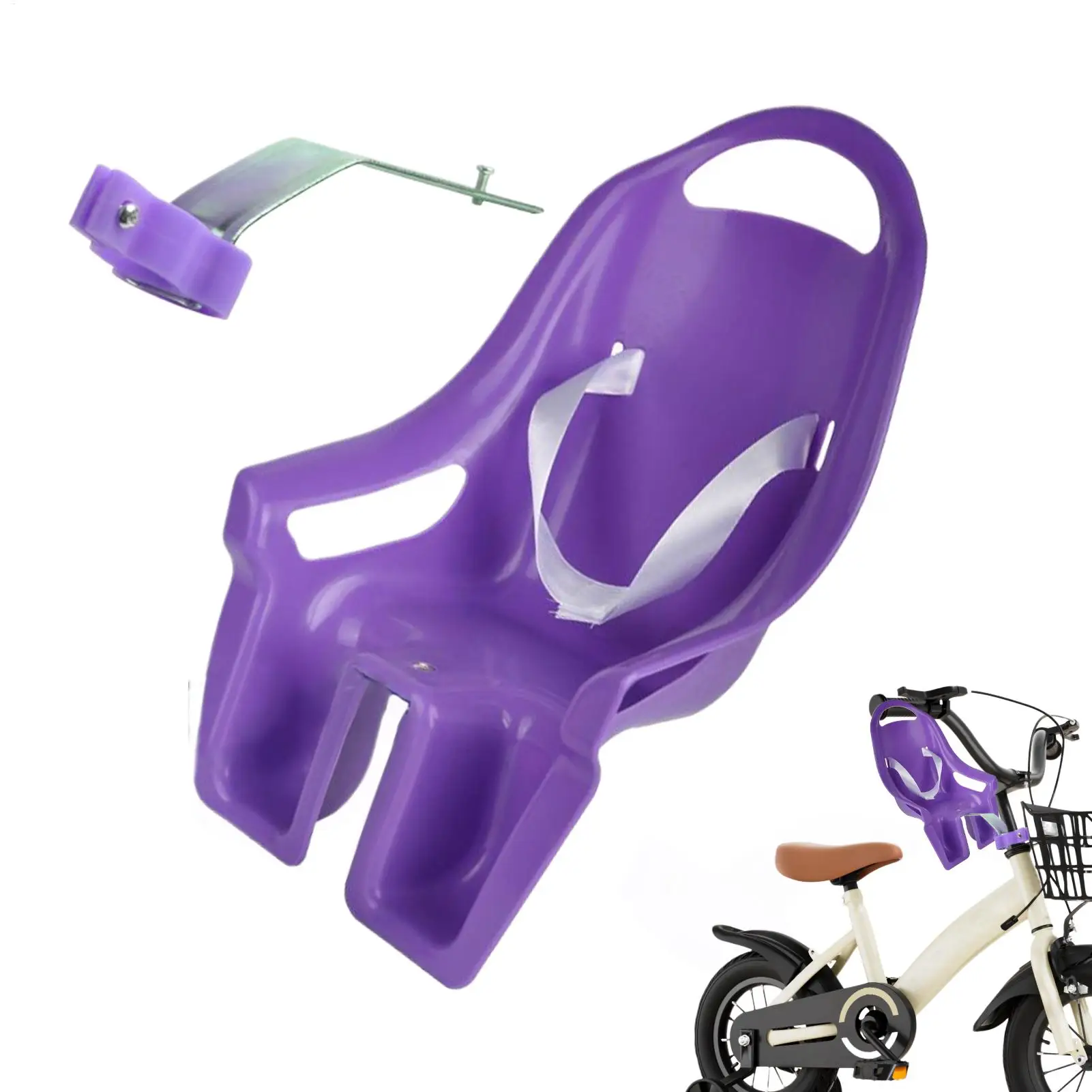 

Baby Doll Bike Seat Baby Doll Accessories Bike Seat Attachment Adjustable Kids Cycling Riding Equipment For Daughter Toddler