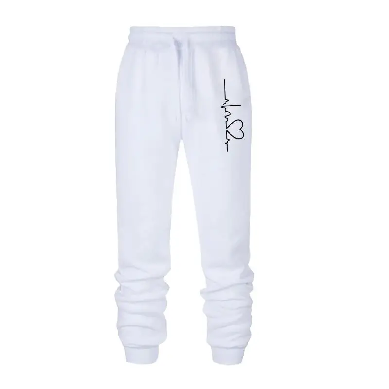 여성용 루즈핏 롱 스웨트팬츠 2024 패션 캐주얼 편안한 루즈핏 바지