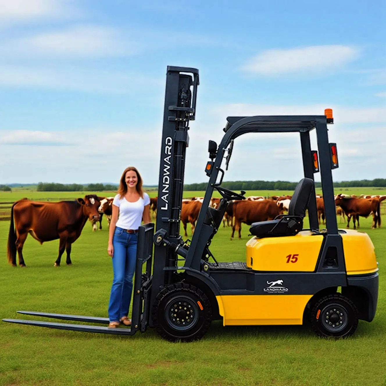 

Sell Like Hot Cakes Small Container Handling Vehicle 3Ton Counterbalance Forklift Home Use All-In-One Diesel Forklift Customized