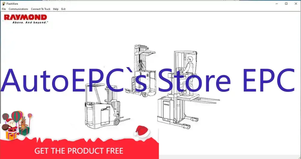 AutoEPC Raymond Flashware Version 8.4 [11.2019]+FlashWare
