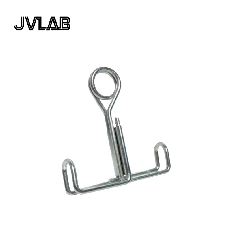 Laboratório Flatjawpinchcock Zinco Pinchcock Látex Tubo Braçadeira Hermética 10 pcs