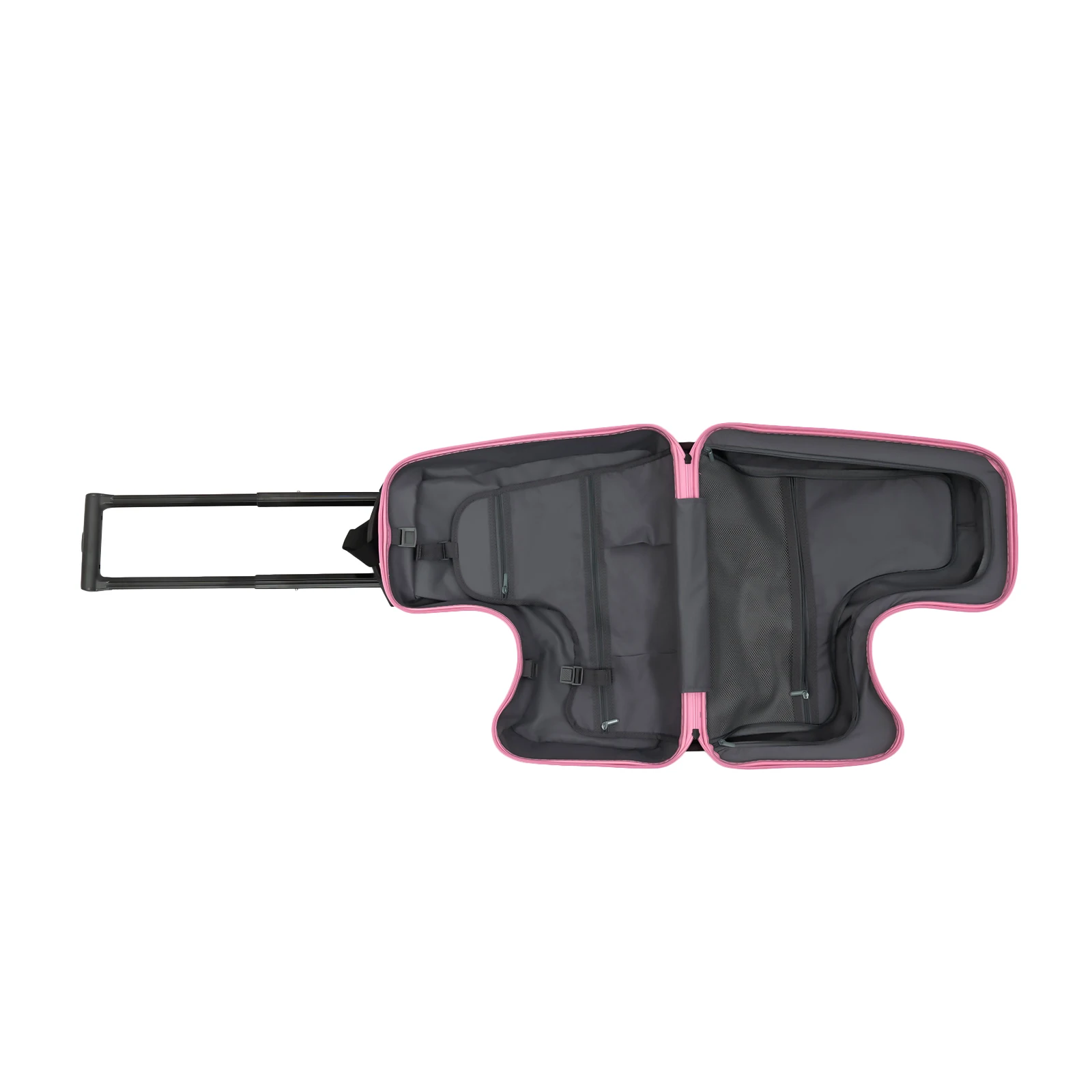 حقيبة سفر للأطفال بعجلات للأطفال مع مقعد وحزام أمان وحقيبة سكوتر للأطفال من سن 6 إلى 12 عامًا #3