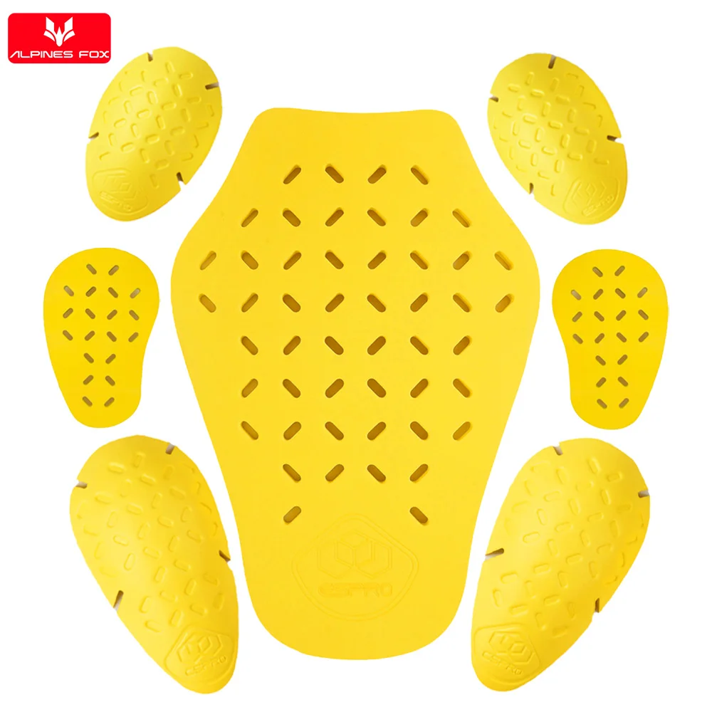 

EVA Motorcycle Jacket Lining Protectors Pad Chest Shoulder Elbow Back Armor For Motocross Racing Skiing ICE Skating Bike Cycling