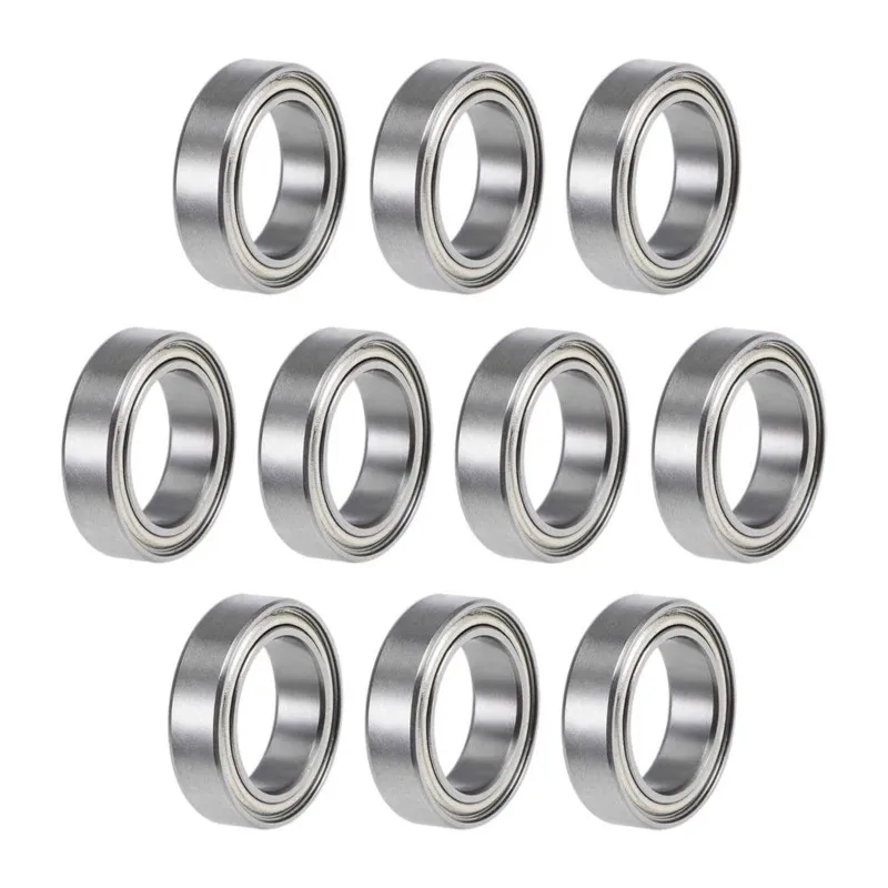 100pcs ABEC-5 6700ZZ High quality 6700z 6700 ZZ 10x15x4 mm metal seal Thin Wall Section Deep Groove Ball Bearings